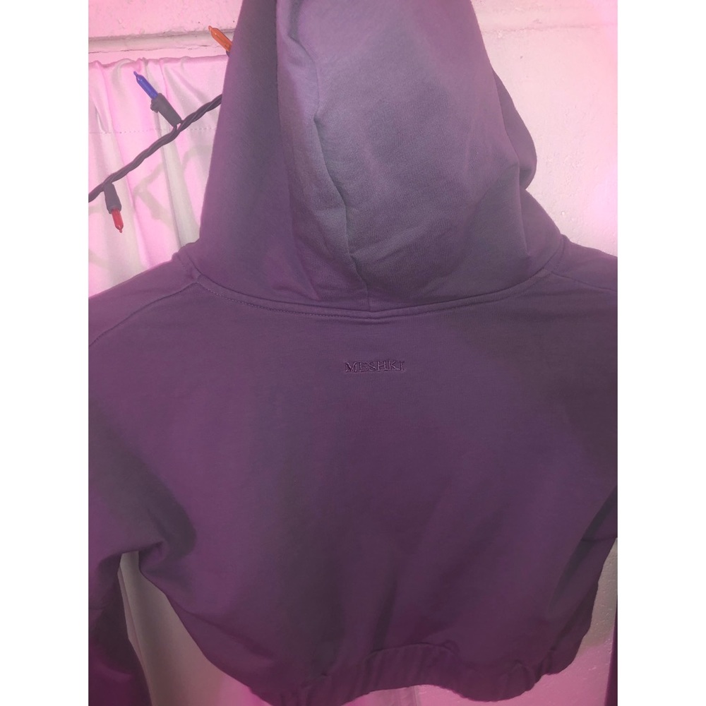 ✨MESHKI JOHANNA CROPPED JACKET HOODIE✨ - Picture 6 of 7